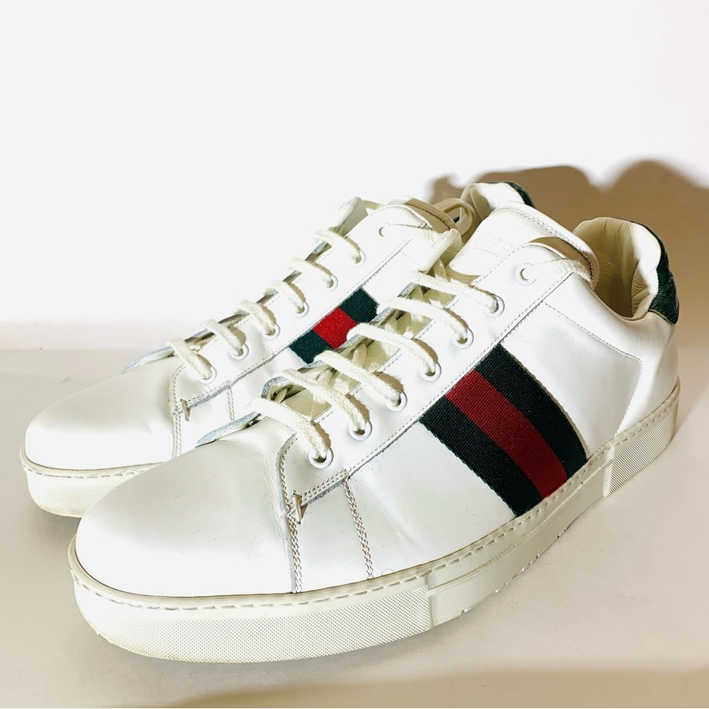Gucci Ace Web Sneakers - Picture 2 of 9